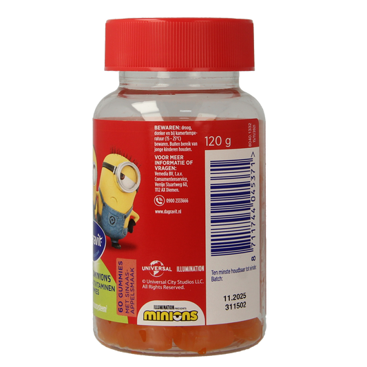 Dagravit Kids-Xtra vitaminions gums 6+ 60.00 Gummies