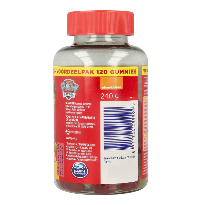 Dagravit Kids-xtra 3-5 jaar 120 Gummies