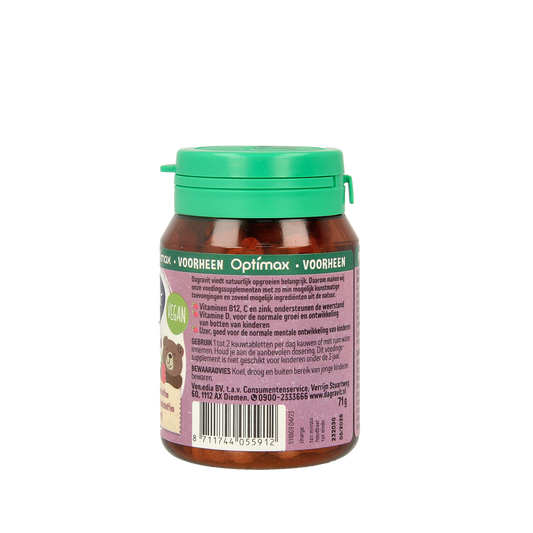 Dagravit Natural kids framboos 60.00 Tabletten