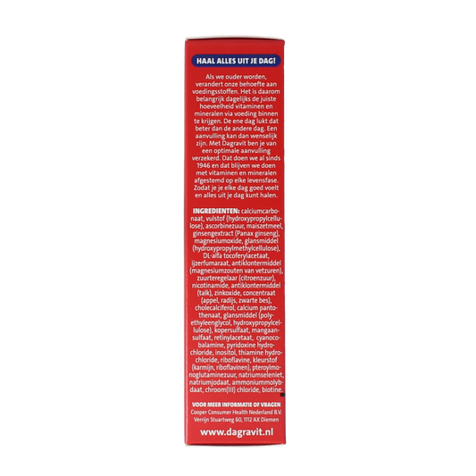 Dagravit Totaal 30 vitaal 60+ 60.00 Tabletten