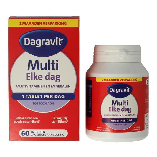 Dagravit Multi elke dag 100% 60 Tabletten