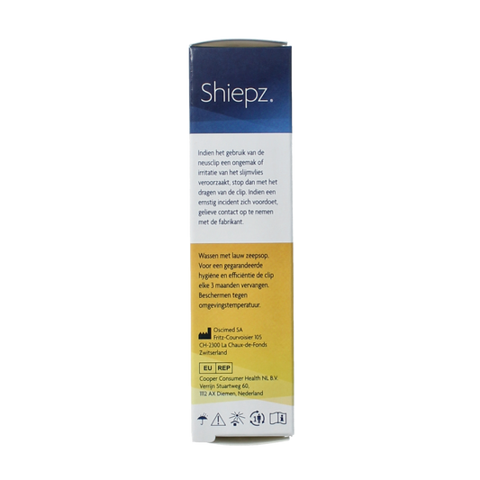 Shiepz Tegen snurken neusclip 2.00 Stuks