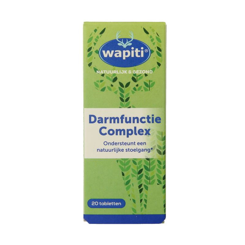 Wapiti Darmfunctie complex 20 Tabletten