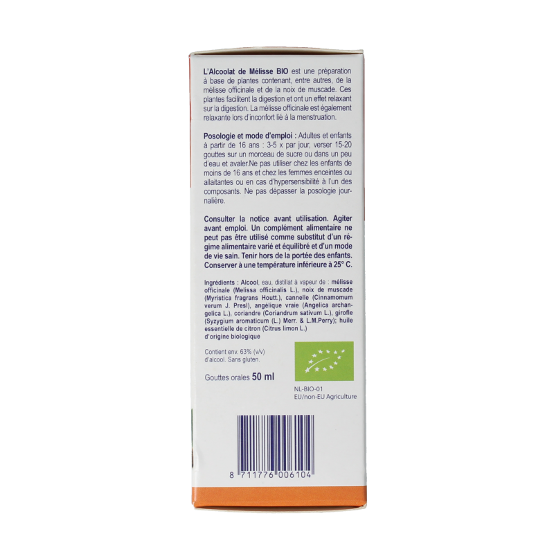 Weleda Balsemieke melissegeest bio 50 Milliliter