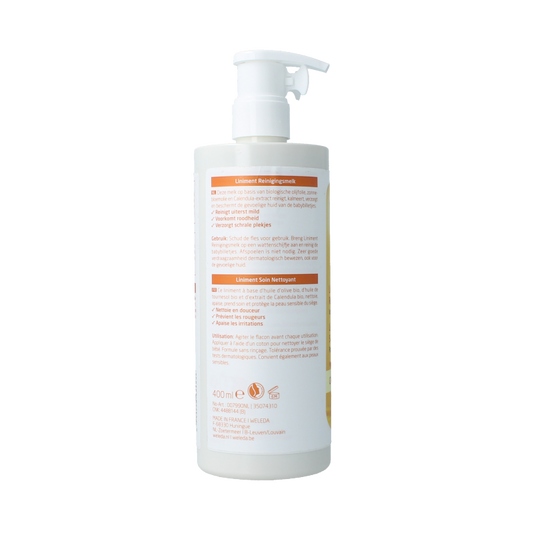 Weleda Calendula liniment reinigingsmelk vegan 400 Milliliter