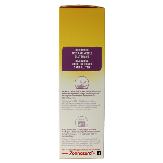 Zonnatura Teff meergranen bio 300 Gram