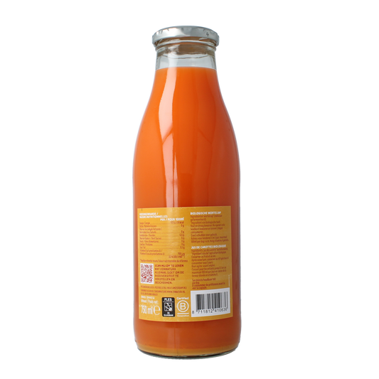 Zonnatura Wortelsap bio 750.00 Milliliter