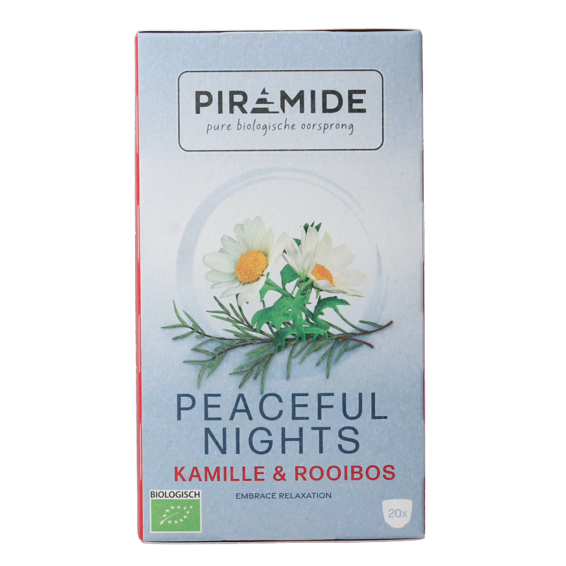 Piramide Peaceful nights bio 20 Zakjes