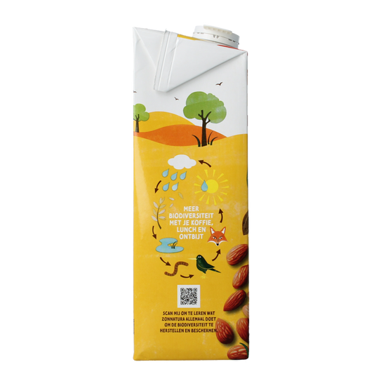 Zonnatura Amandel drink ongezoet bio 1 Liter