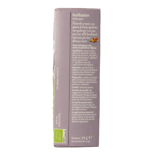 Piramide Detox thee eko bio 20 Zakjes