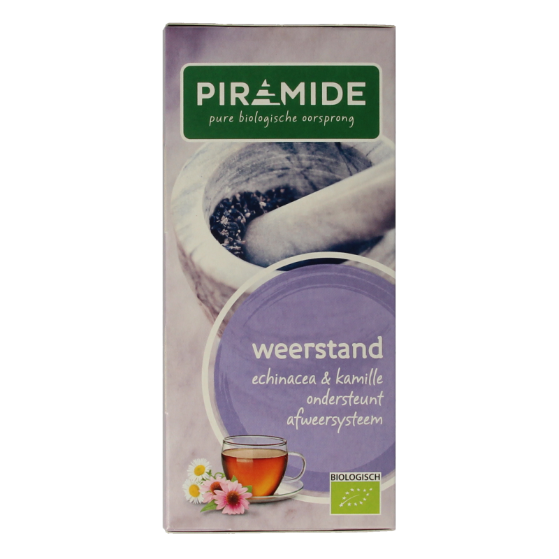 Piramide Weerstand thee eko bio 20 Zakjes