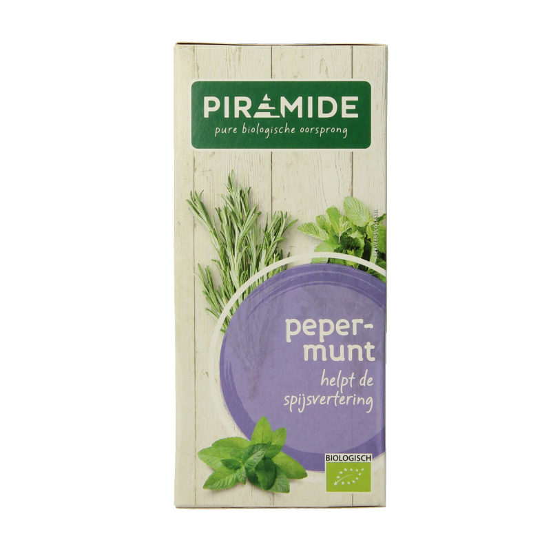 Piramide Pepermunt thee eko bio 20 Zakjes