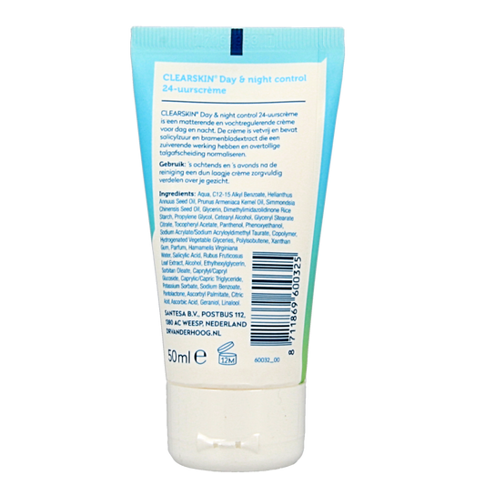 Dr. van der Hoog Clearskin day & night control 50 Milliliter