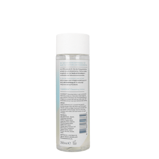 Dr. van der Hoog Clearskin cleansing lotion 200.00 Milliliter