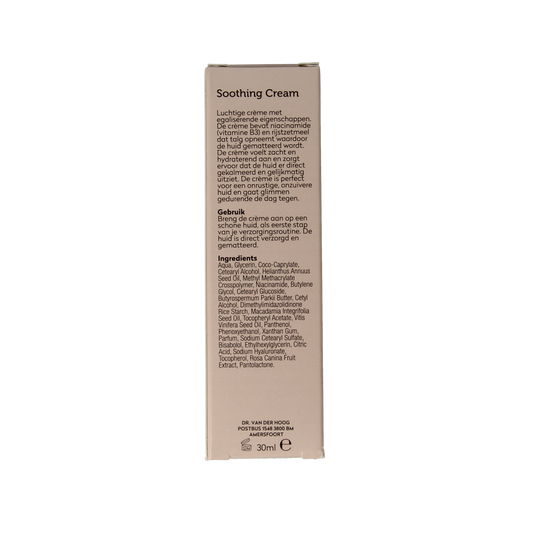 Dr. van der Hoog Clear soothing cream 30.00 Milliliter