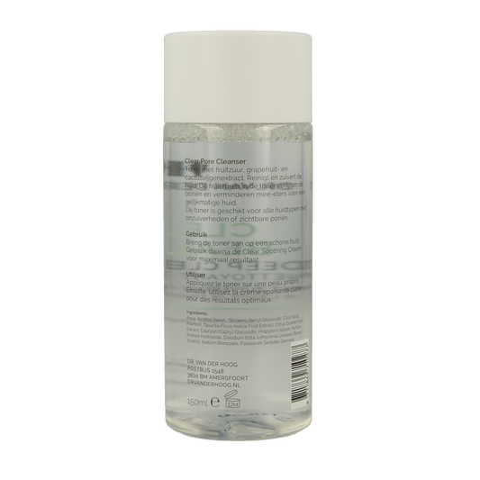 Dr. van der Hoog Clear deep cleanser 150.00 Milliliter