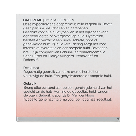 Dr. van der Hoog Dagcreme hypoallergeen 50.00 Milliliter