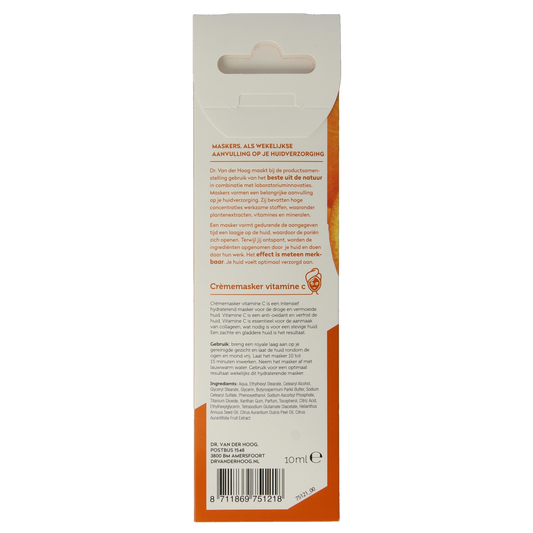 Dr. van der Hoog Crememasker vitamine C 10.00 Milliliter