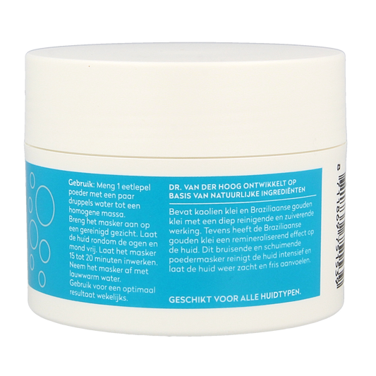 Dr. van der Hoog Poedermasker schuim reiniger 70.00 Gram