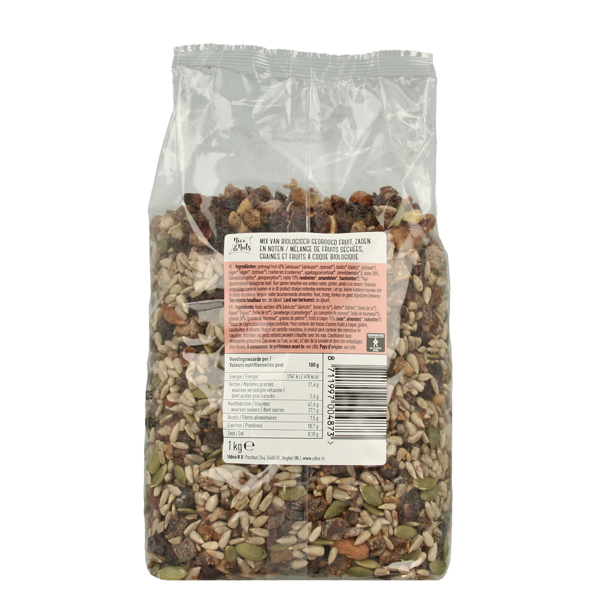 Nice & Nuts Energy mix bio 1.00 Kilogram