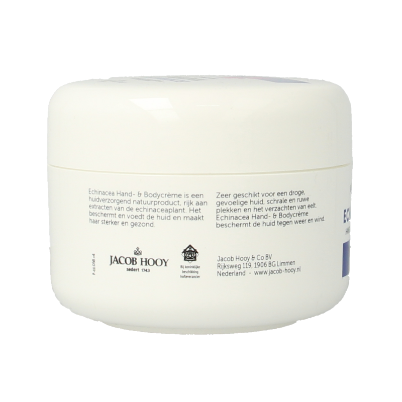 Jacob Hooy Echinacea/aloe vera hand en bodycreme 200 Milliliter