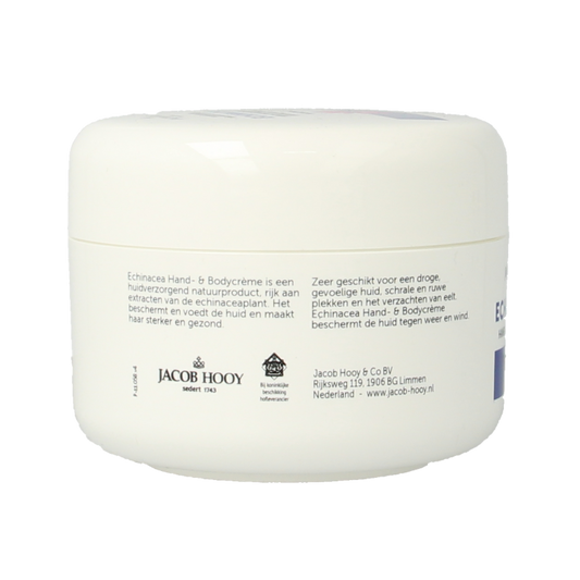 Jacob Hooy Echinacea/aloe vera hand en bodycreme 200 Milliliter