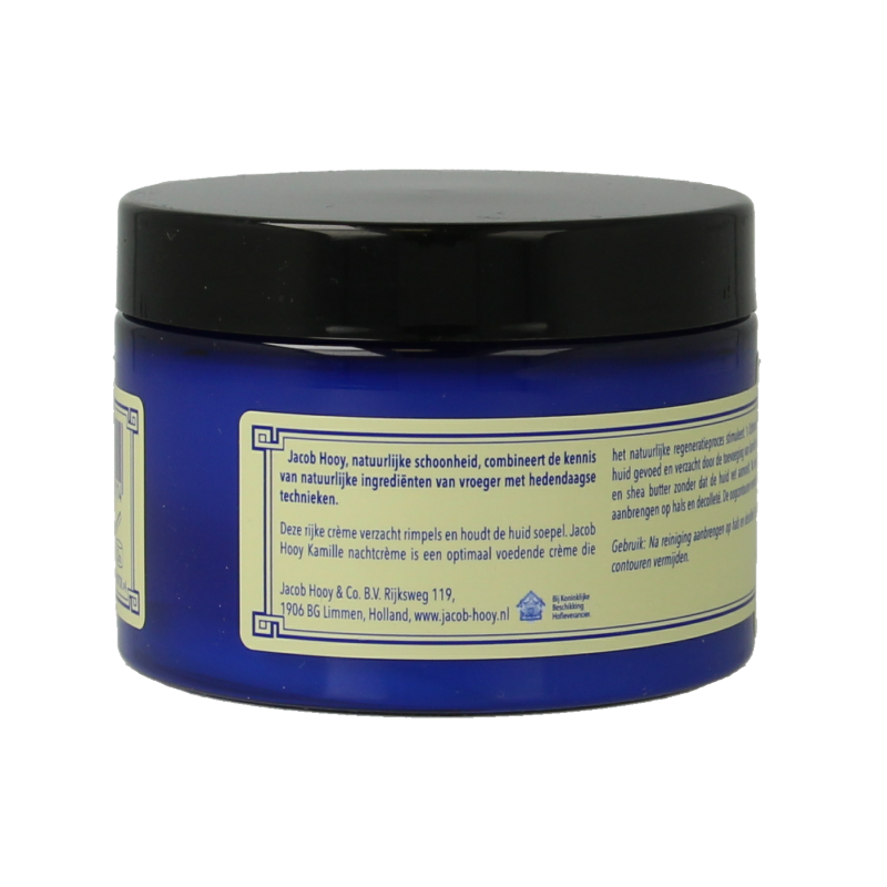 Jacob Hooy Kamille nachtcreme  150 Milliliter