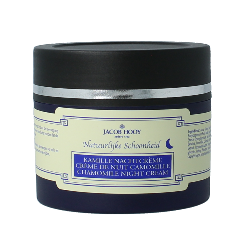 Jacob Hooy Kamille nachtcreme 150 Milliliter