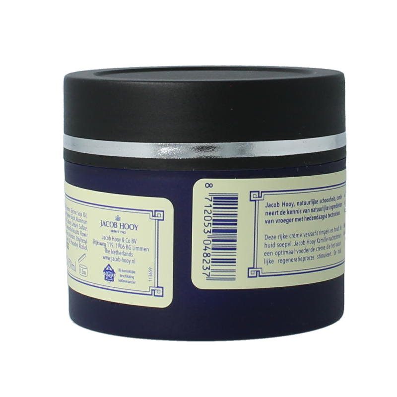 Jacob Hooy Kamille nachtcreme 150 Milliliter