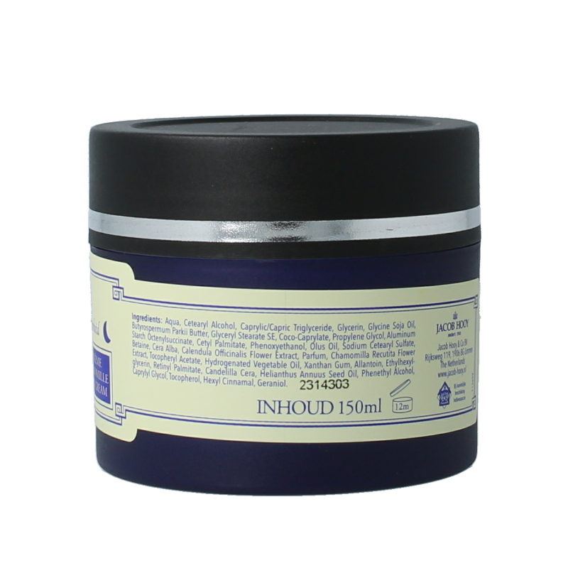 Jacob Hooy Kamille nachtcreme 150 Milliliter