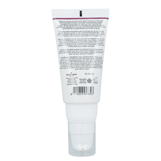 Jacob Hooy Lavendel creamy face cleaner 50.00 Milliliter