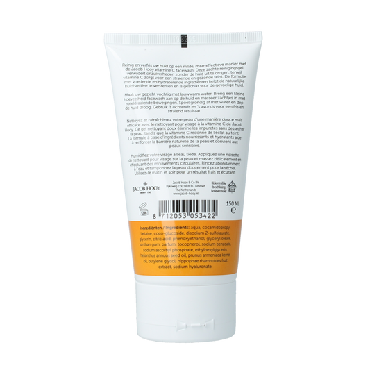 Jacob Hooy Vitamine C facewash 150.00 Milliliter