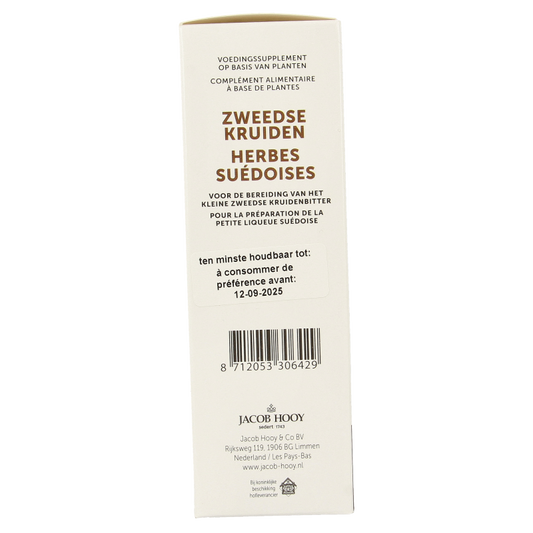 Jacob Hooy Zweedse kruiden klein met kamfer 90.2 Gram