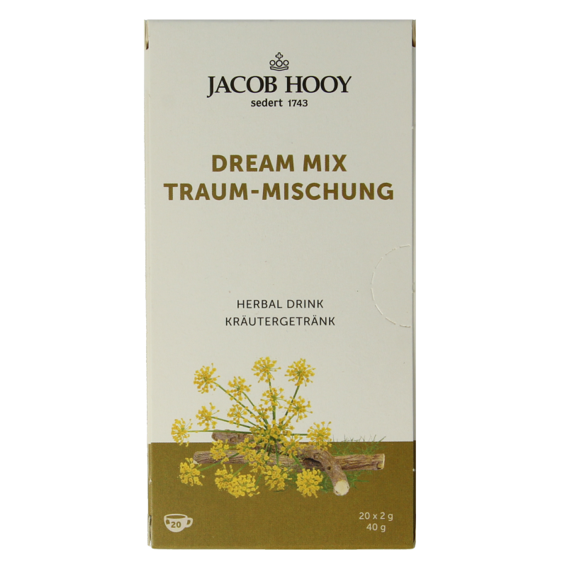 Jacob Hooy Droommix 20 Zakjes