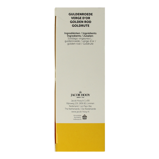 Jacob Hooy Guldenroede thee 20 Zakjes