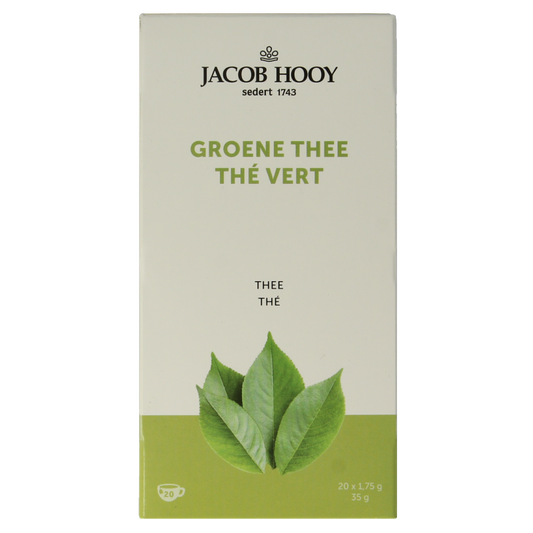 Jacob Hooy Groene thee 20 Zakjes