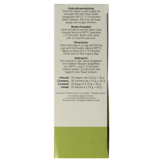 Jacob Hooy Groene thee 20.00 Zakjes