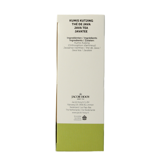 Jacob Hooy Kumis kutjing theezakjes 20 Zakjes