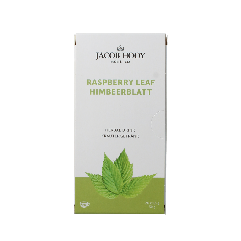 Jacob Hooy Kruidendrank frambozenblad 20 Zakjes