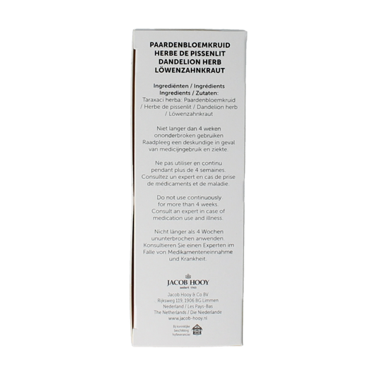 Jacob Hooy Kruidendrank paardenbloem 20 Zakjes