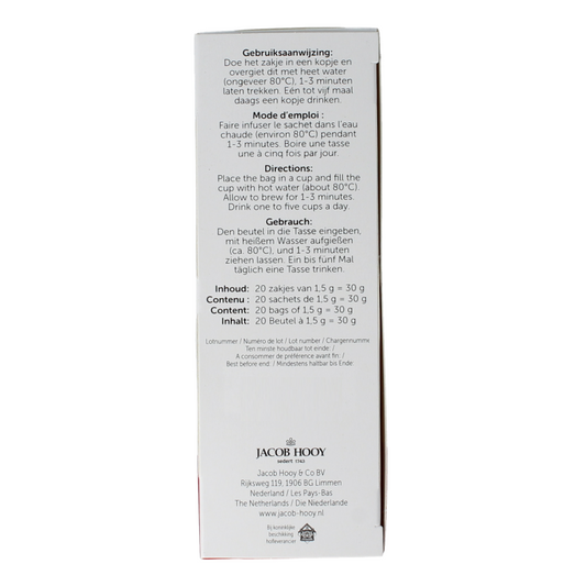 Jacob Hooy Kruidendrank hibiscus 20 Zakjes