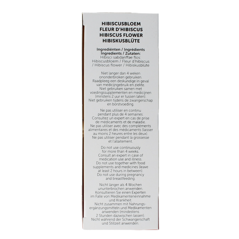 Jacob Hooy Kruidendrank hibiscus 20 Zakjes