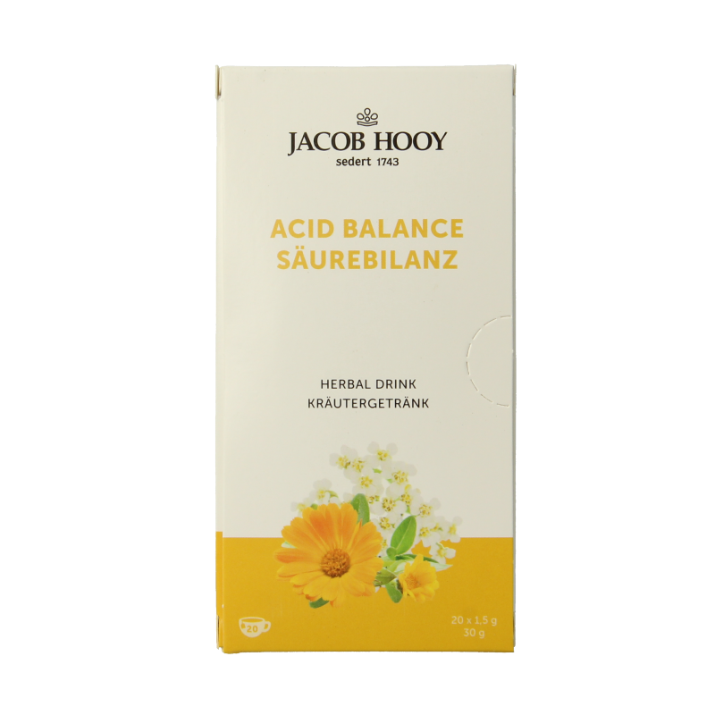 Jacob Hooy Ontzuringsthee 20 Zakjes