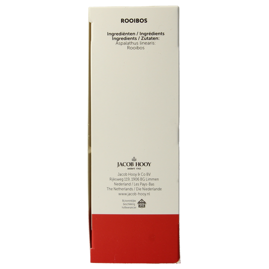 Jacob Hooy Rooibos thee 20.00 Zakjes