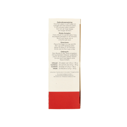 Jacob Hooy Rooibos gember curcuma thee 20.00 Zakjes