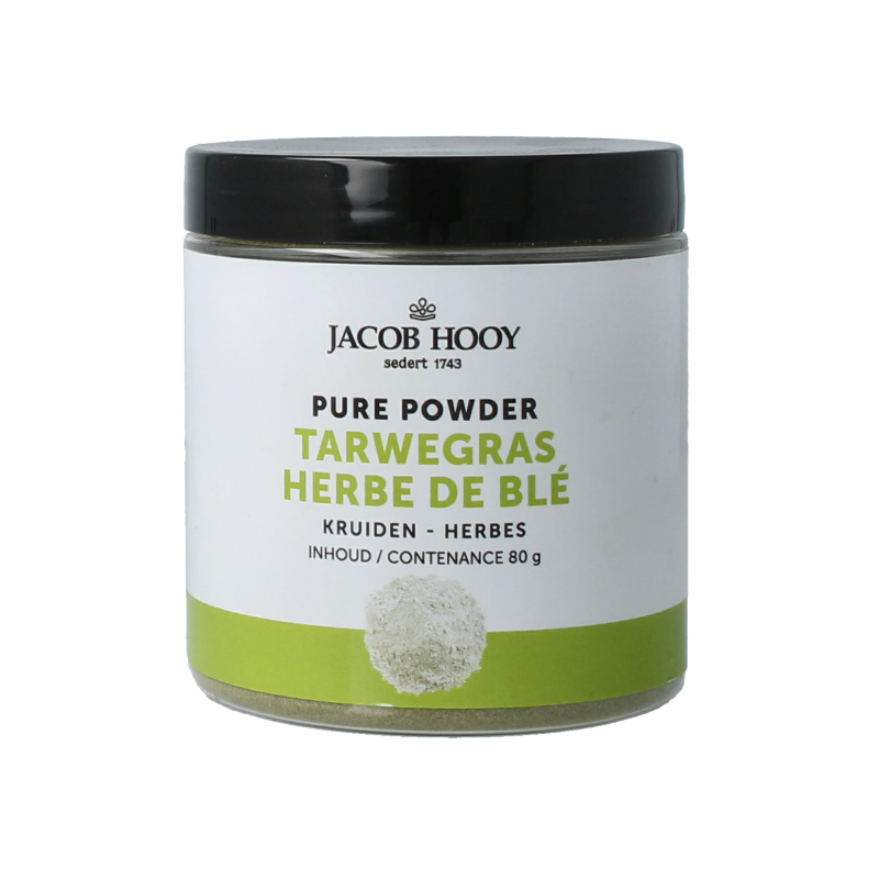 Jacob Hooy Pure Powder tarwegras 80 Gram