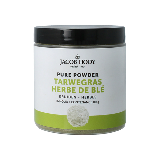 Jacob Hooy Pure Powder tarwegras 80 Gram