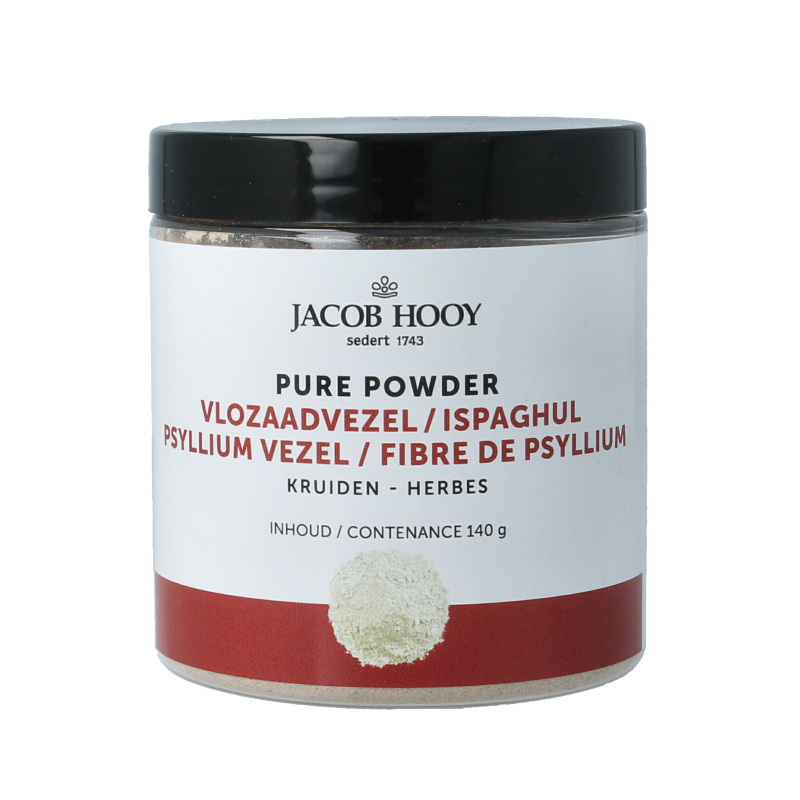 Jacob Hooy Pure Powder vlozaadvezels 140 Gram