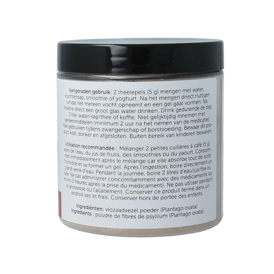Jacob Hooy Pure Powder vlozaadvezels 140.00 Gram