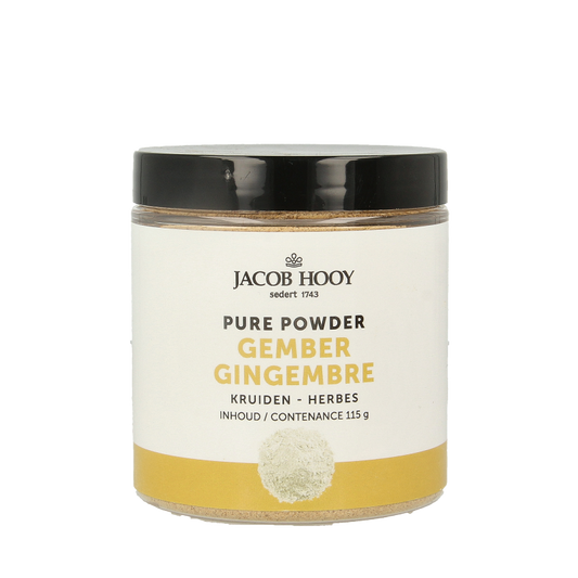 Jacob Hooy Pure powder gember  115 Gram